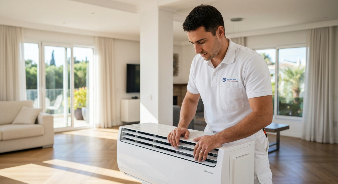 Reparación de aire acondicionado en Marbella