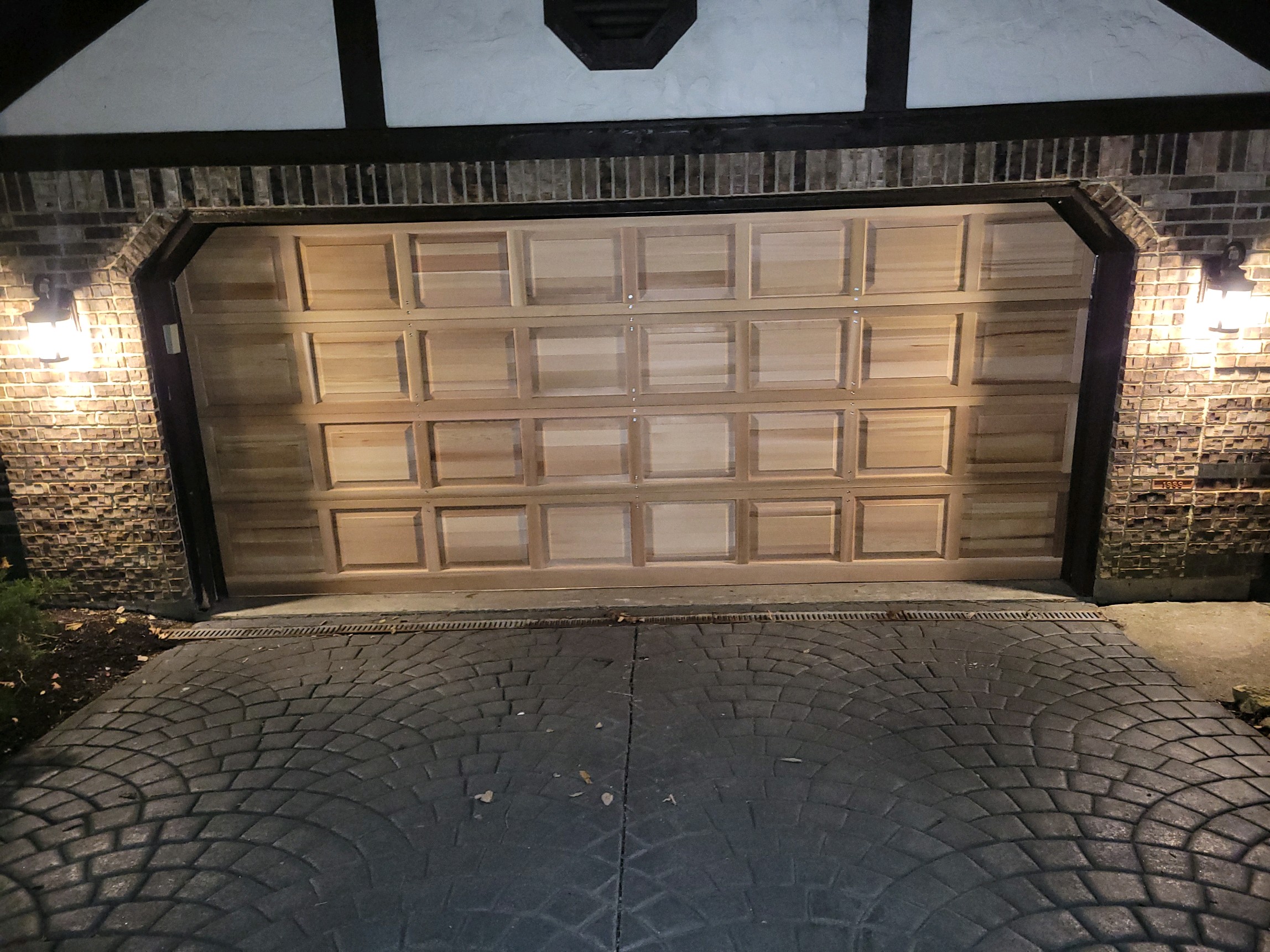 Custom Wood Finish Door