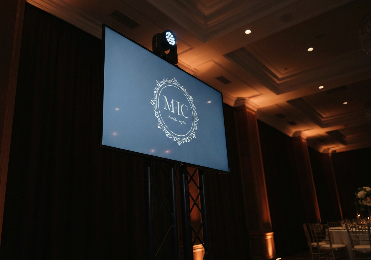 65" Video Screen