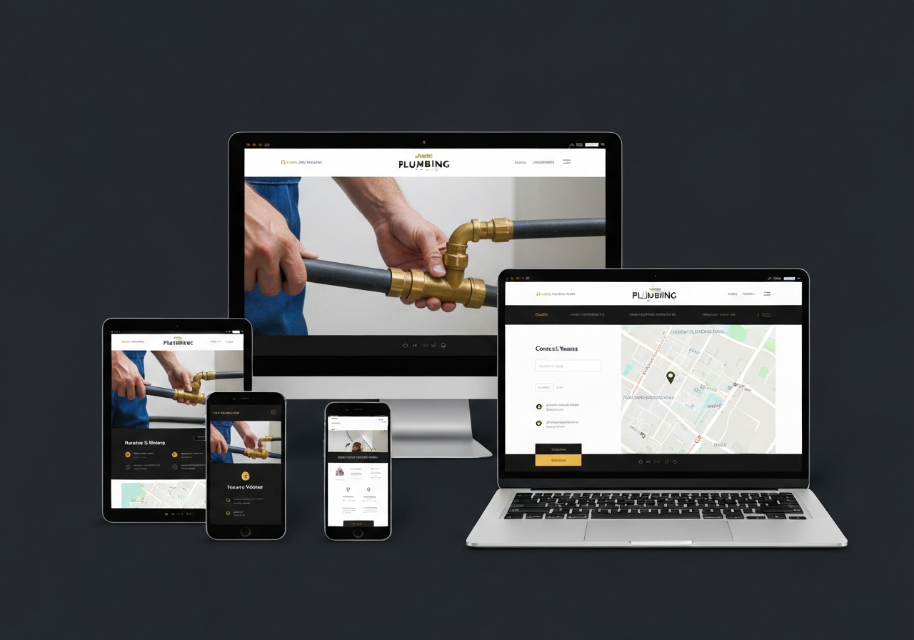 Rapid Response Services Website Mockup
