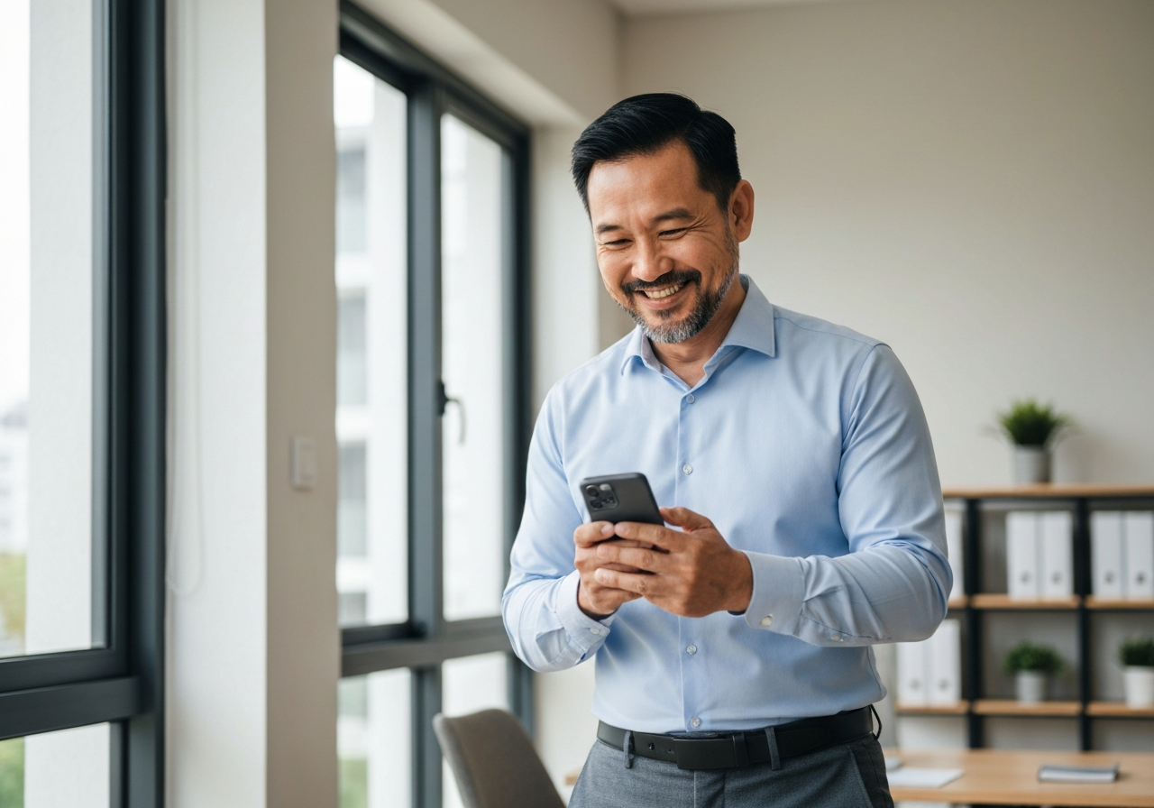 Business owner using Susino Solutions