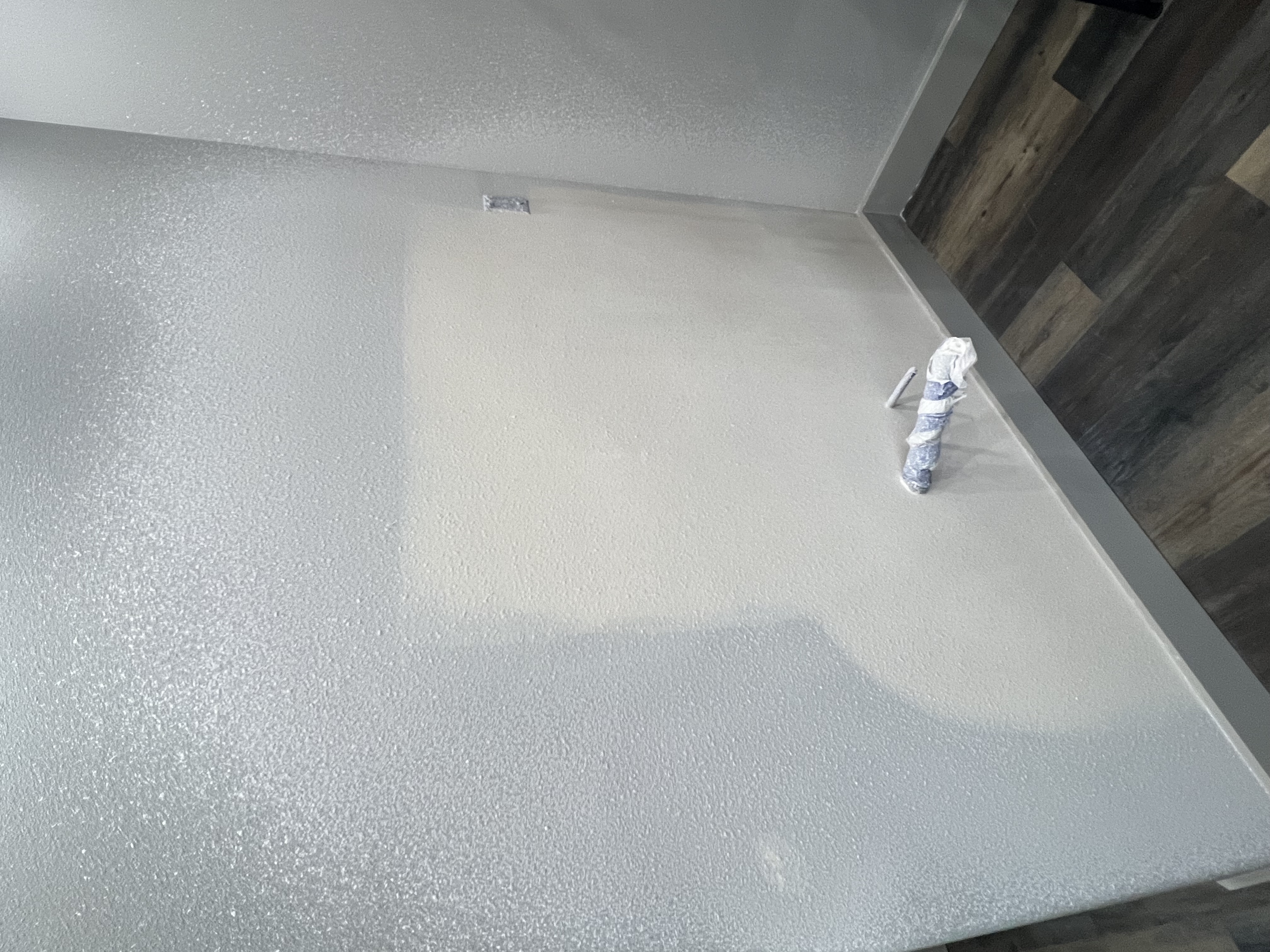 Wall texture matching and repair prep in Portland OR