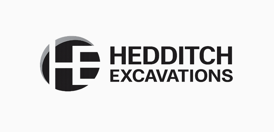 Hedditch Excavations Logo