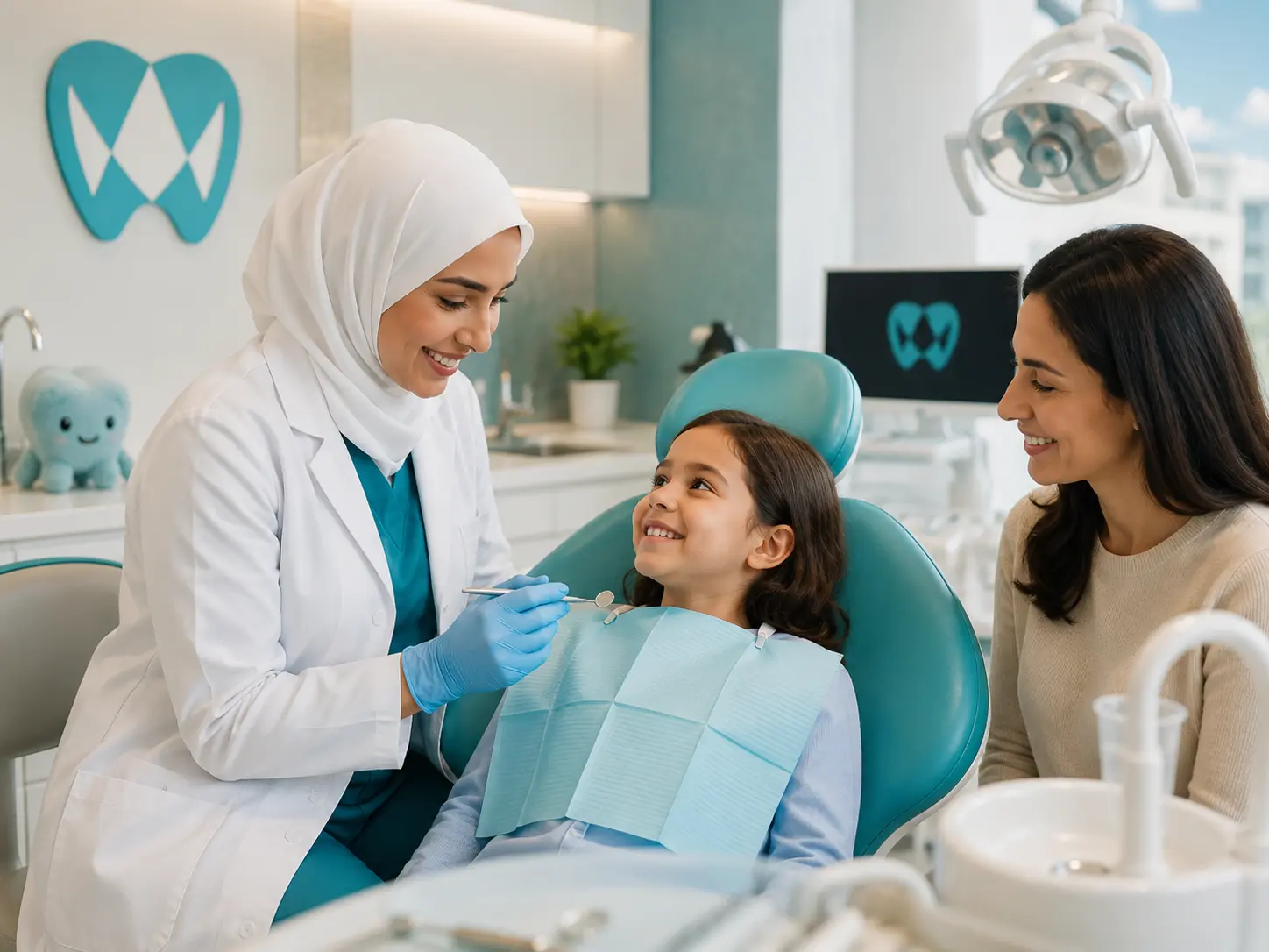 صورة من عيادة أسنان الأطفال في مجمع النخبة