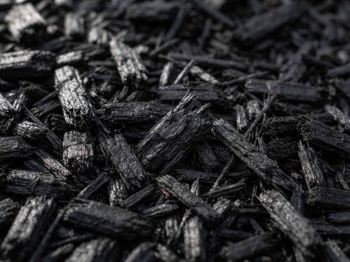 Black Dyed Mulch