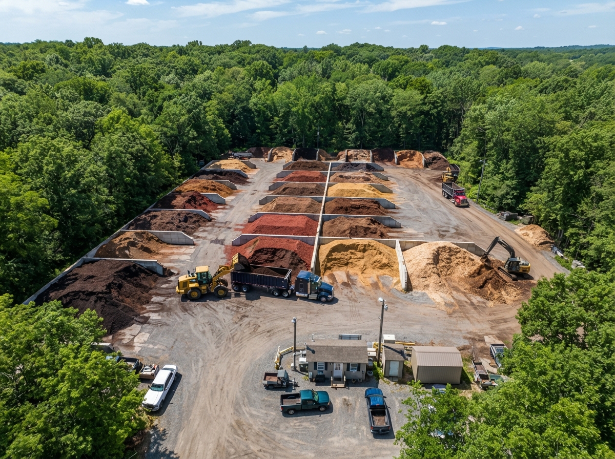 Mulch delivery in Commerce, Georgia