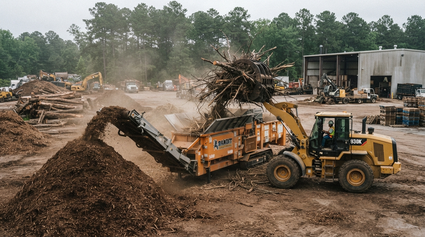 Logs & Clean Wood accepted at GreenForce Recycling