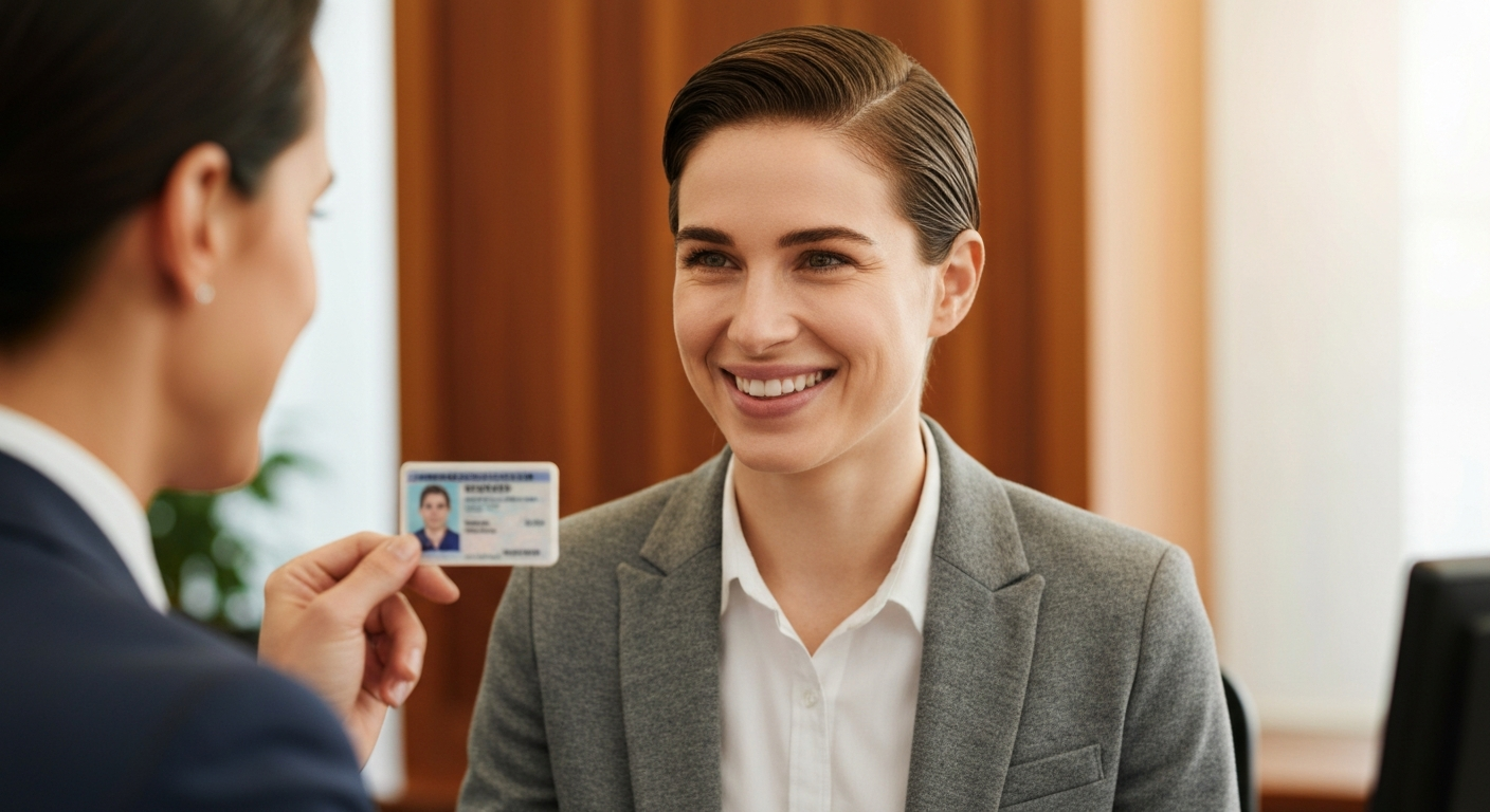 Führerschein Übergabe