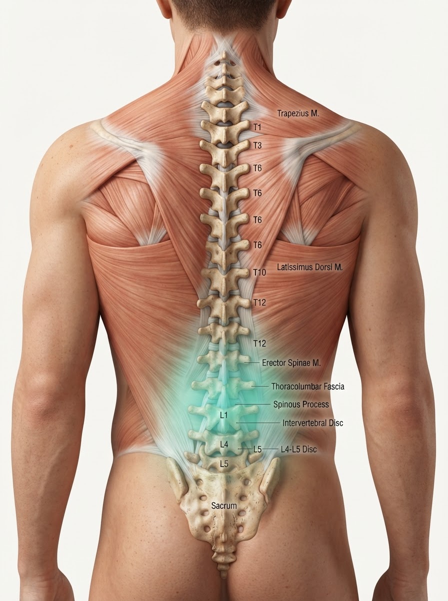 Back clinical study illustration
