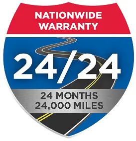 Nationwide Warranty 24 Months / 24,000 Miles