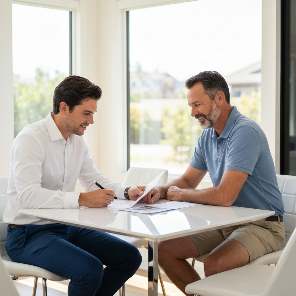 Reviewing real estate options
