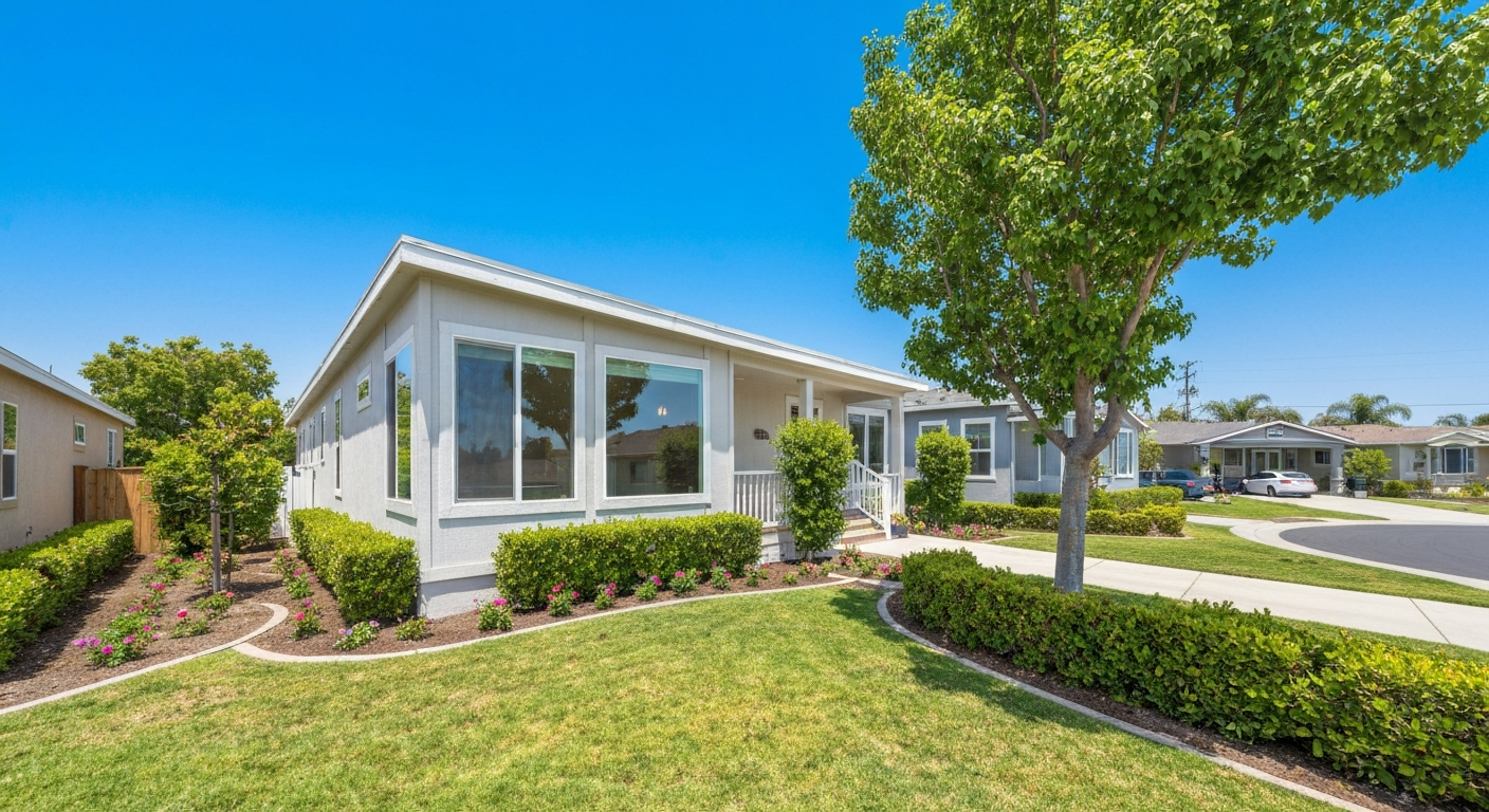 Modern manufactured home