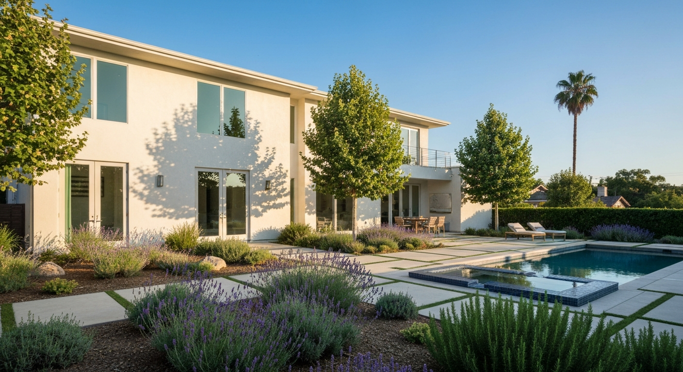 Modern Southern California exterior