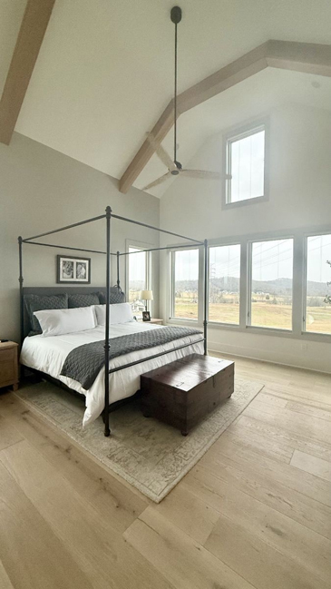 Vaulted Bedroom