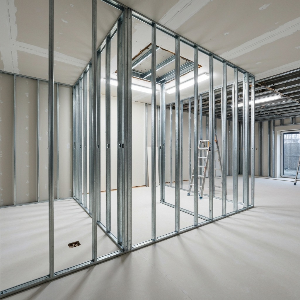Dry Lining and Partitions