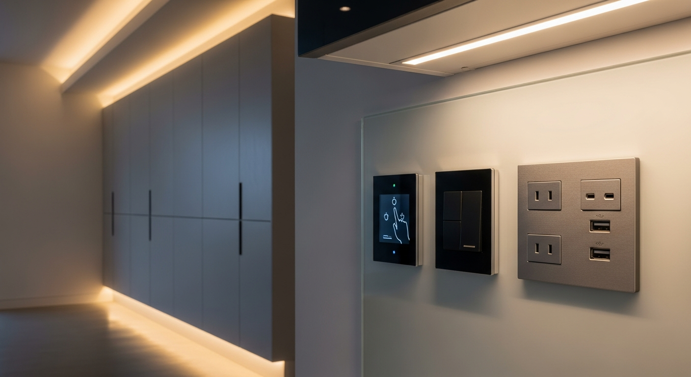 High-end residential electrical installation