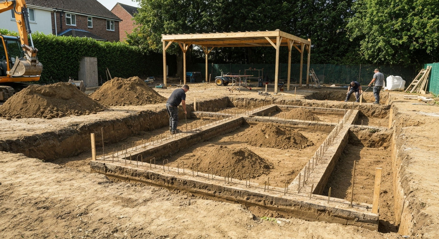 Groundworks & Foundations