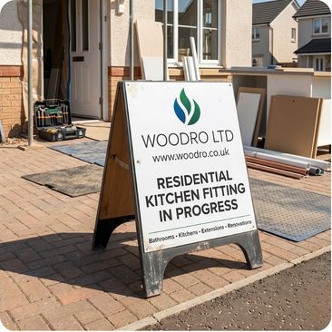 Woodro site signage