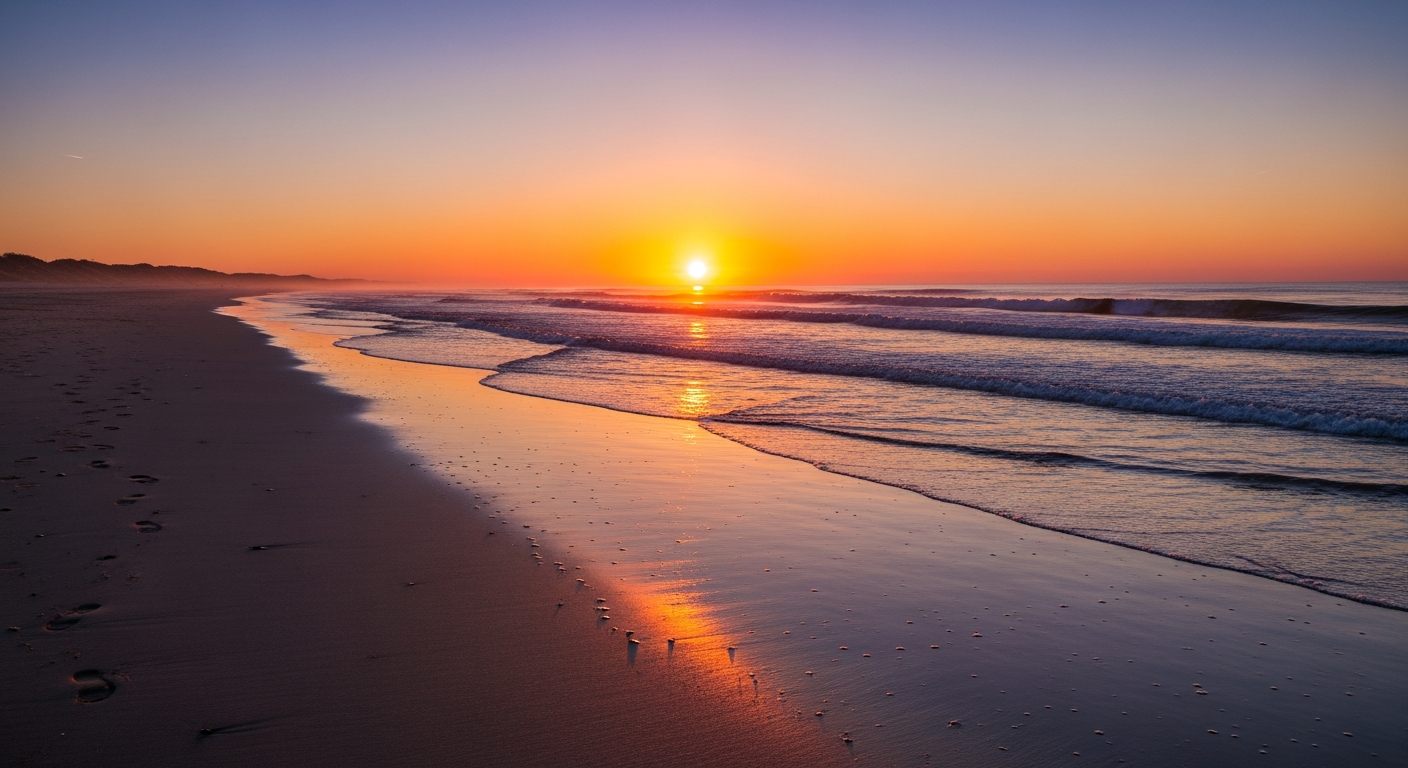 Coastal Delaware Beach