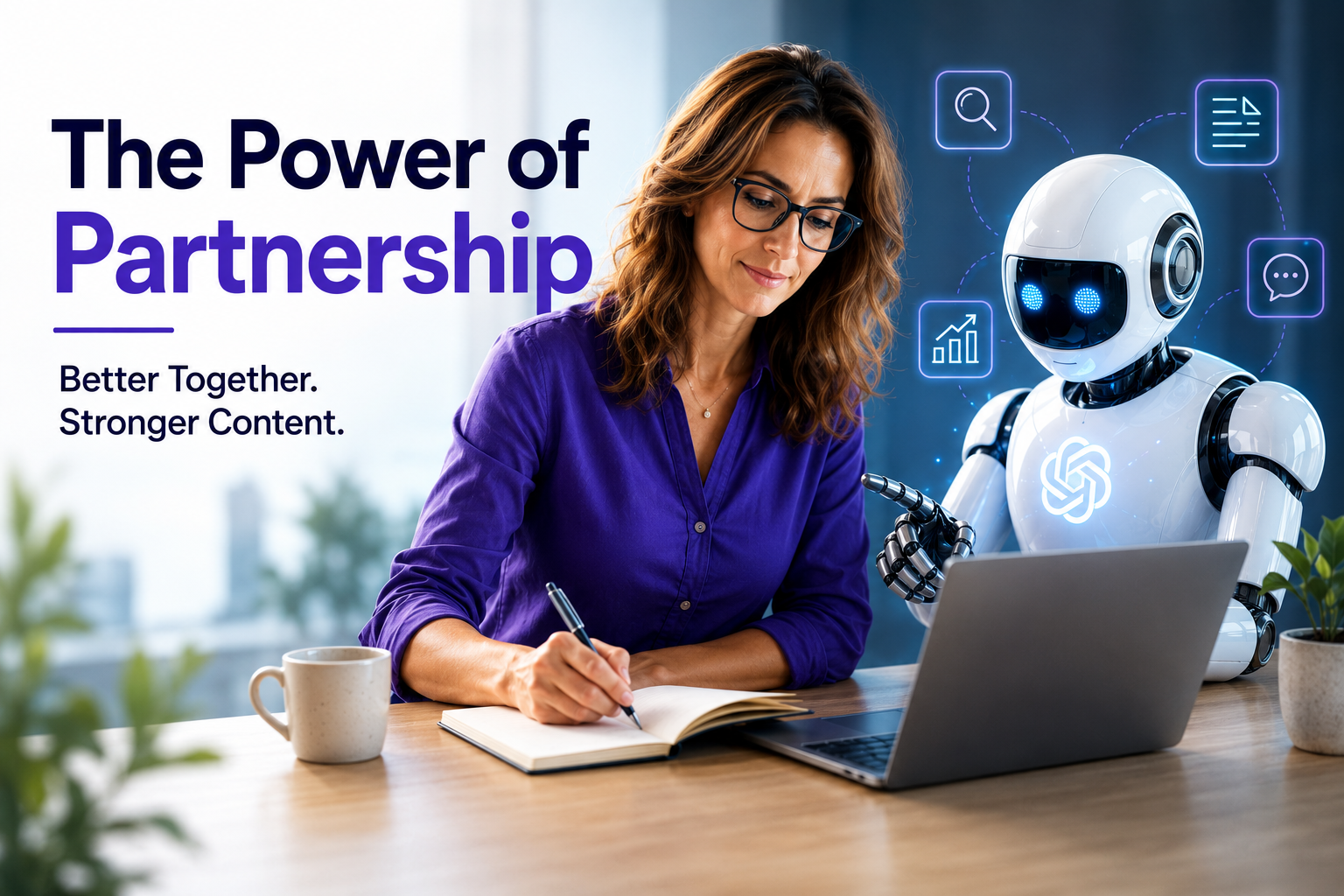 The Power of Partnership: Why AI and Human Writers Work Better Together