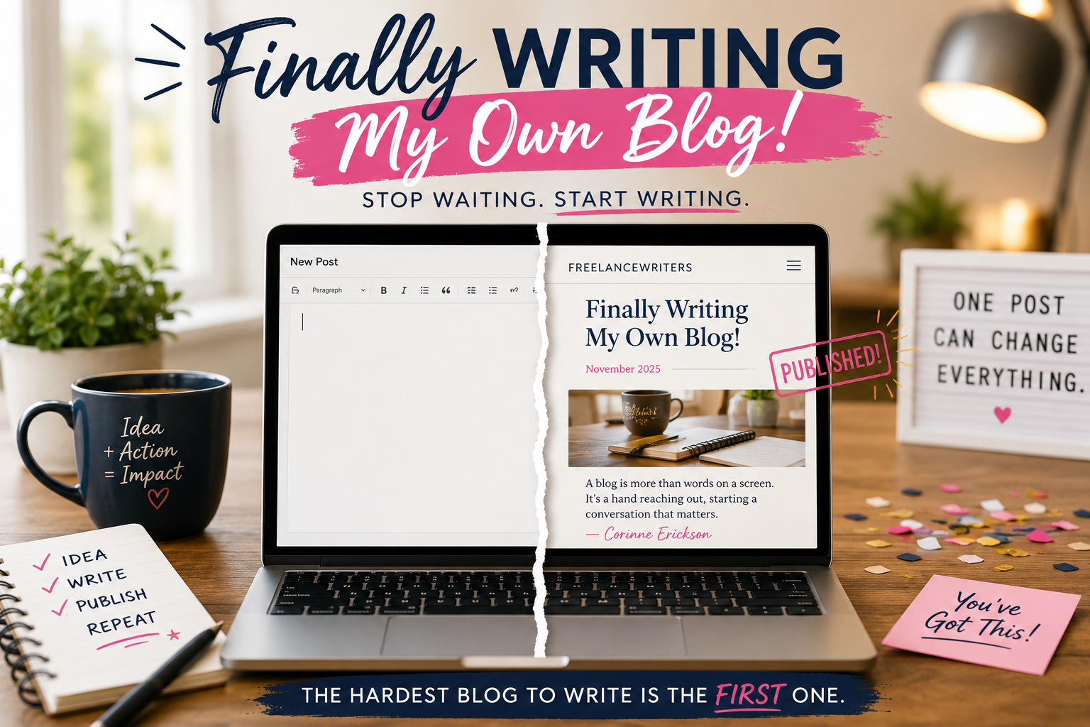 Finally Writing My Own Blog (Instead of Everyone Else's!)