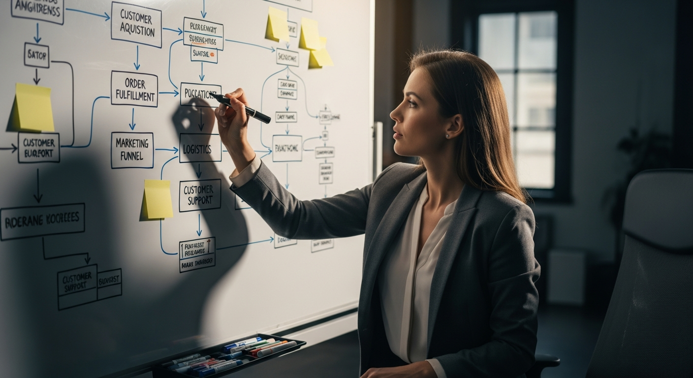 Business systems and workflow mapping