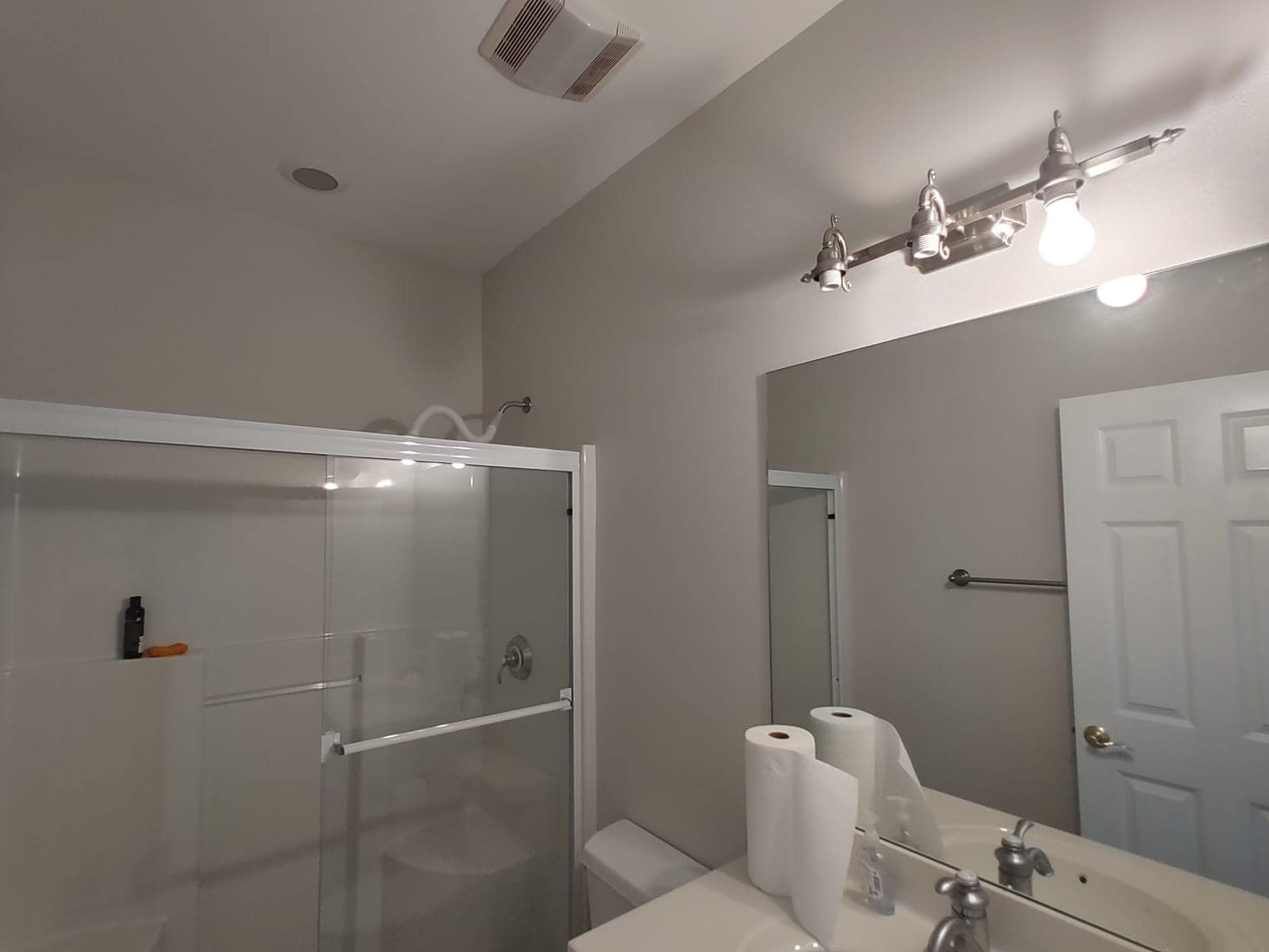 Finished interior bathroom