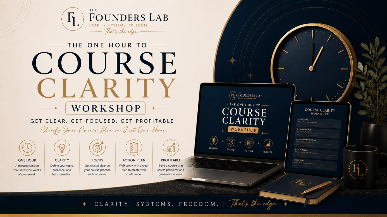 One Hour to Course Clarity