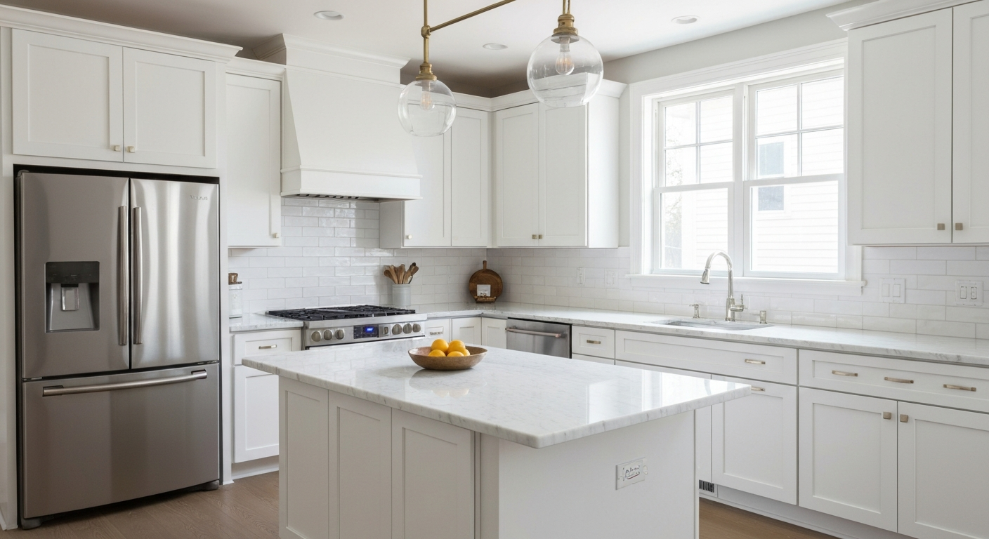 Beautifully renovated modern kitchen