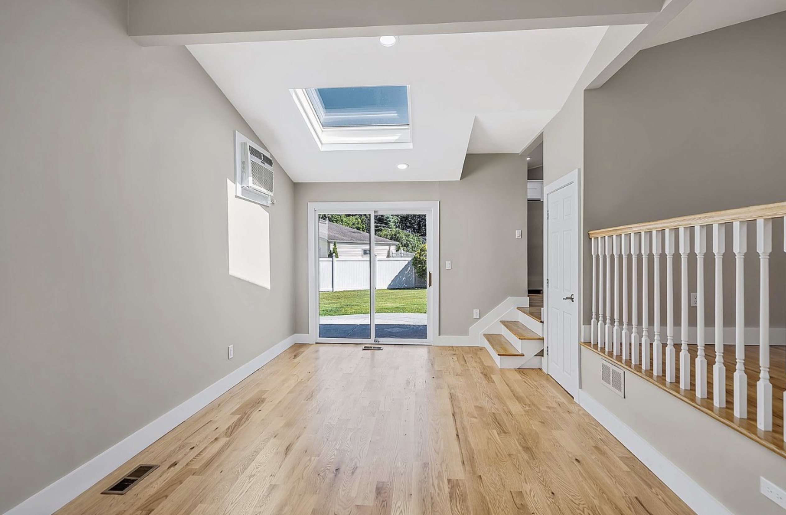 Open Living Area with Skylight