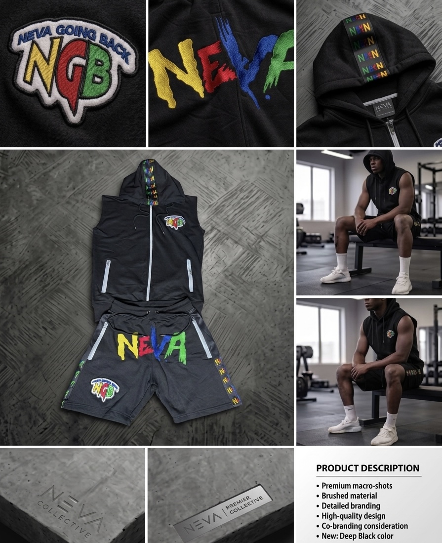 Signature NGB Short Set - Premium Streetwear by Nevagoingback