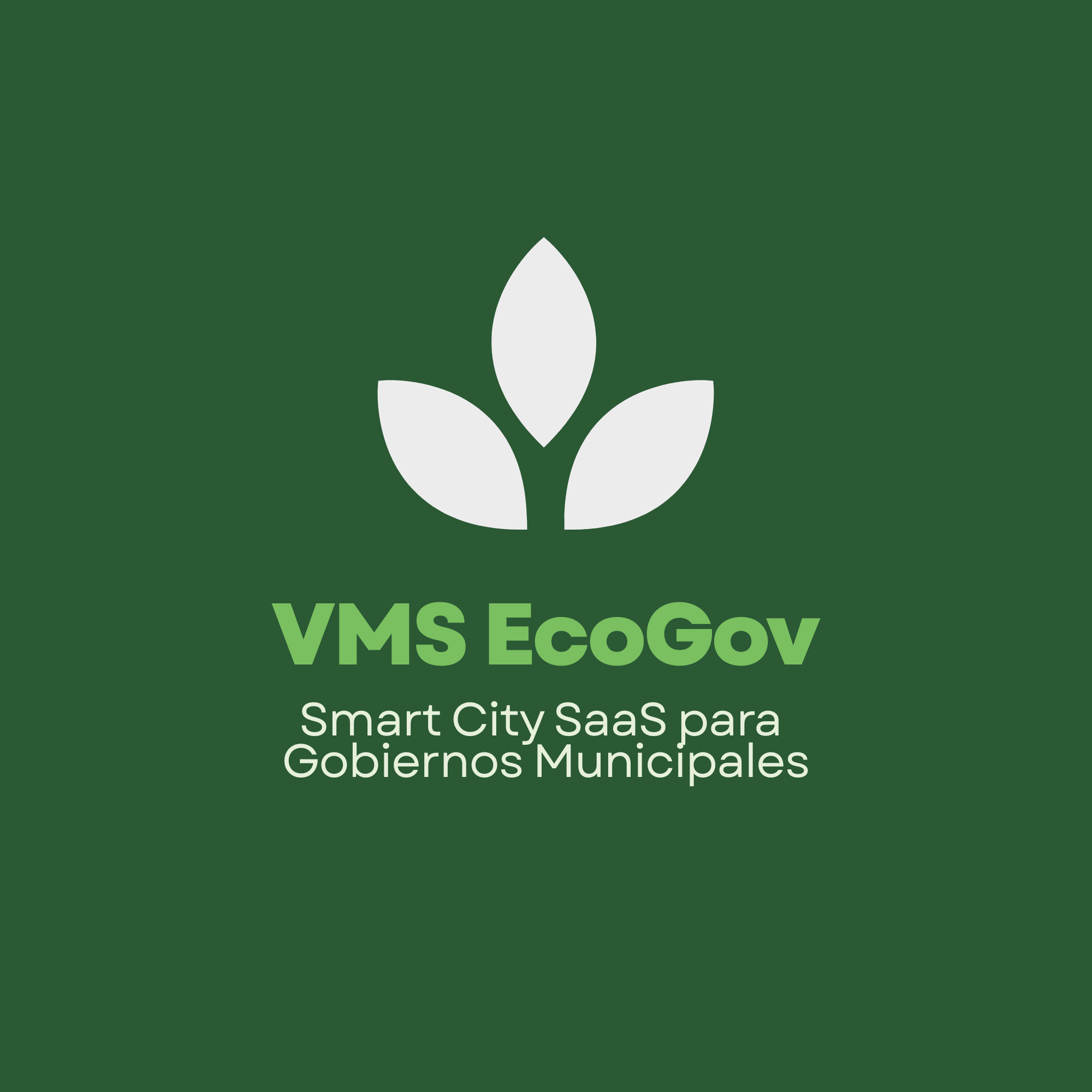 VMS EcoGob Dashboard Mockup