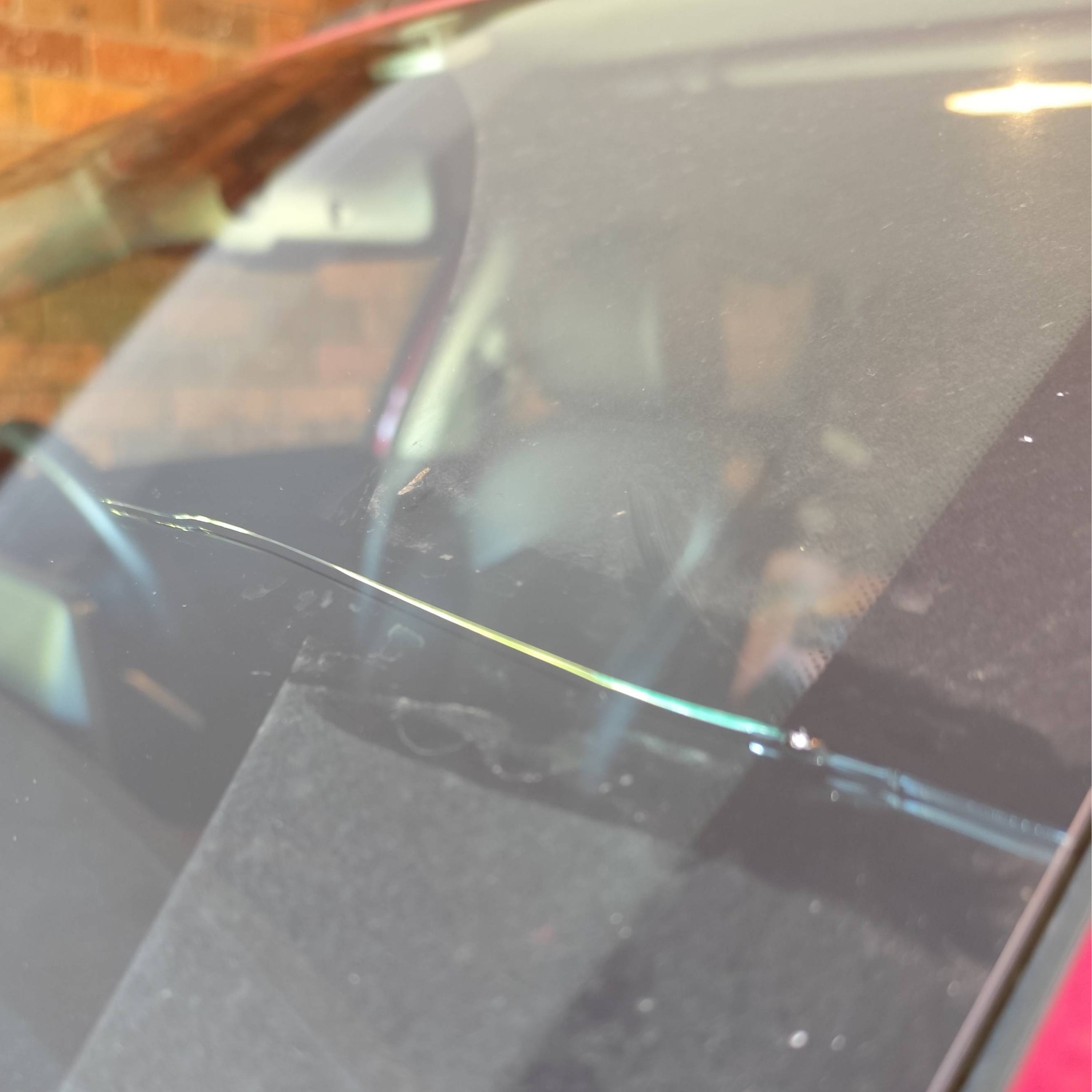 Windscreen crack repair service banner