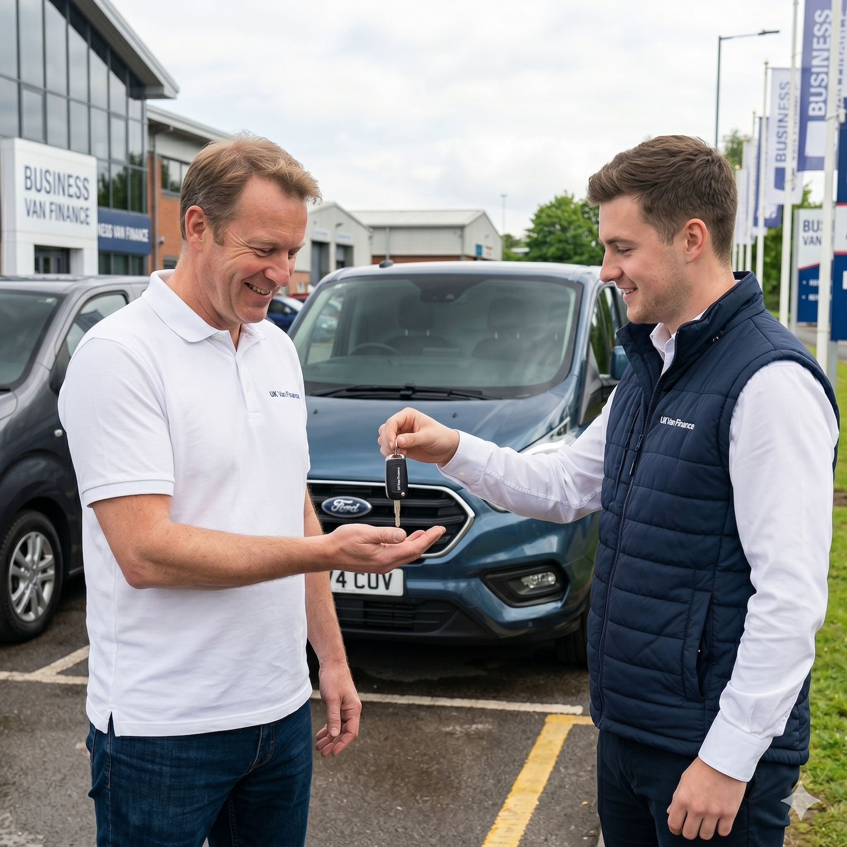 How it works - Handing over the van keys