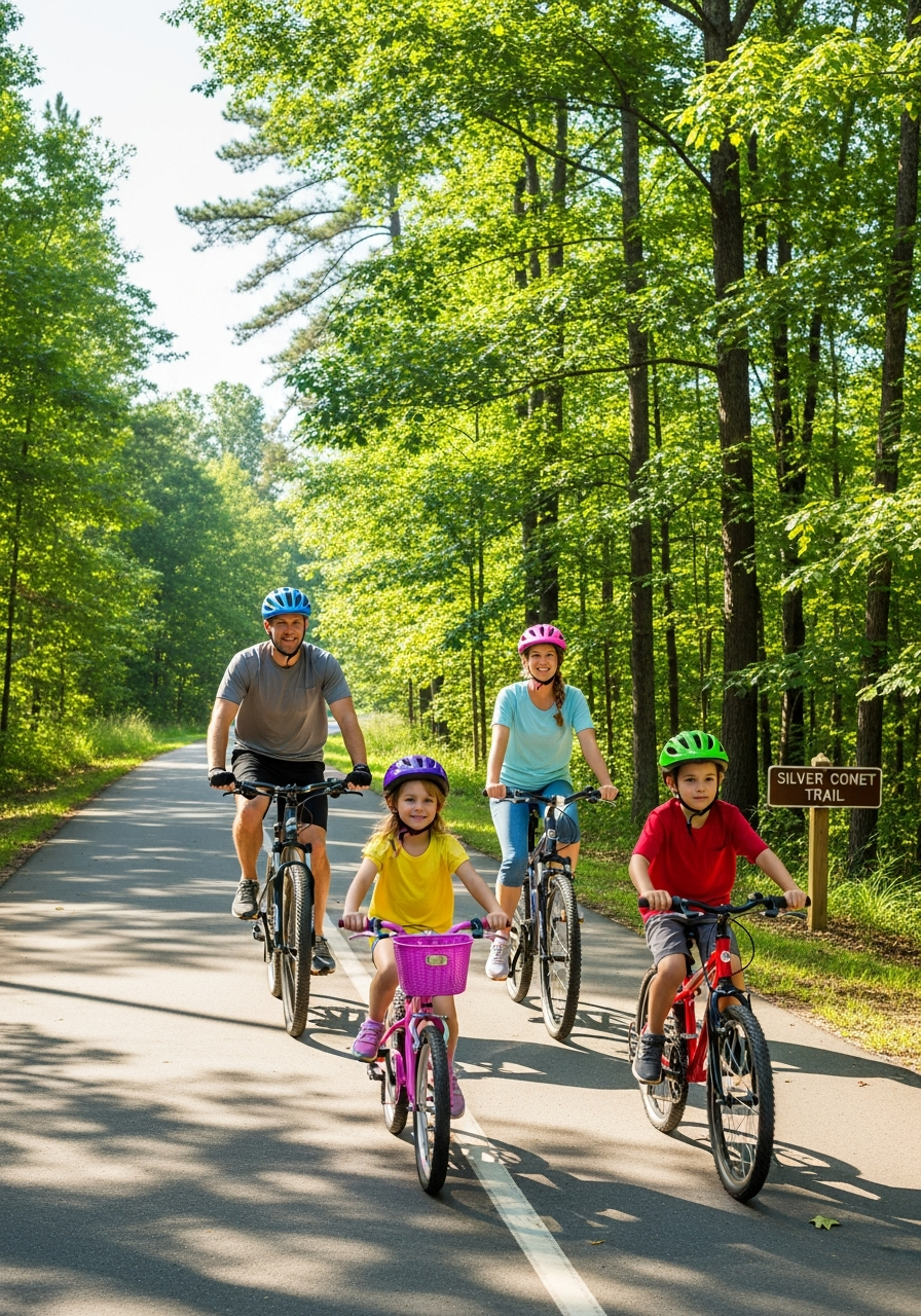 Biking on the Silver Comet Trail