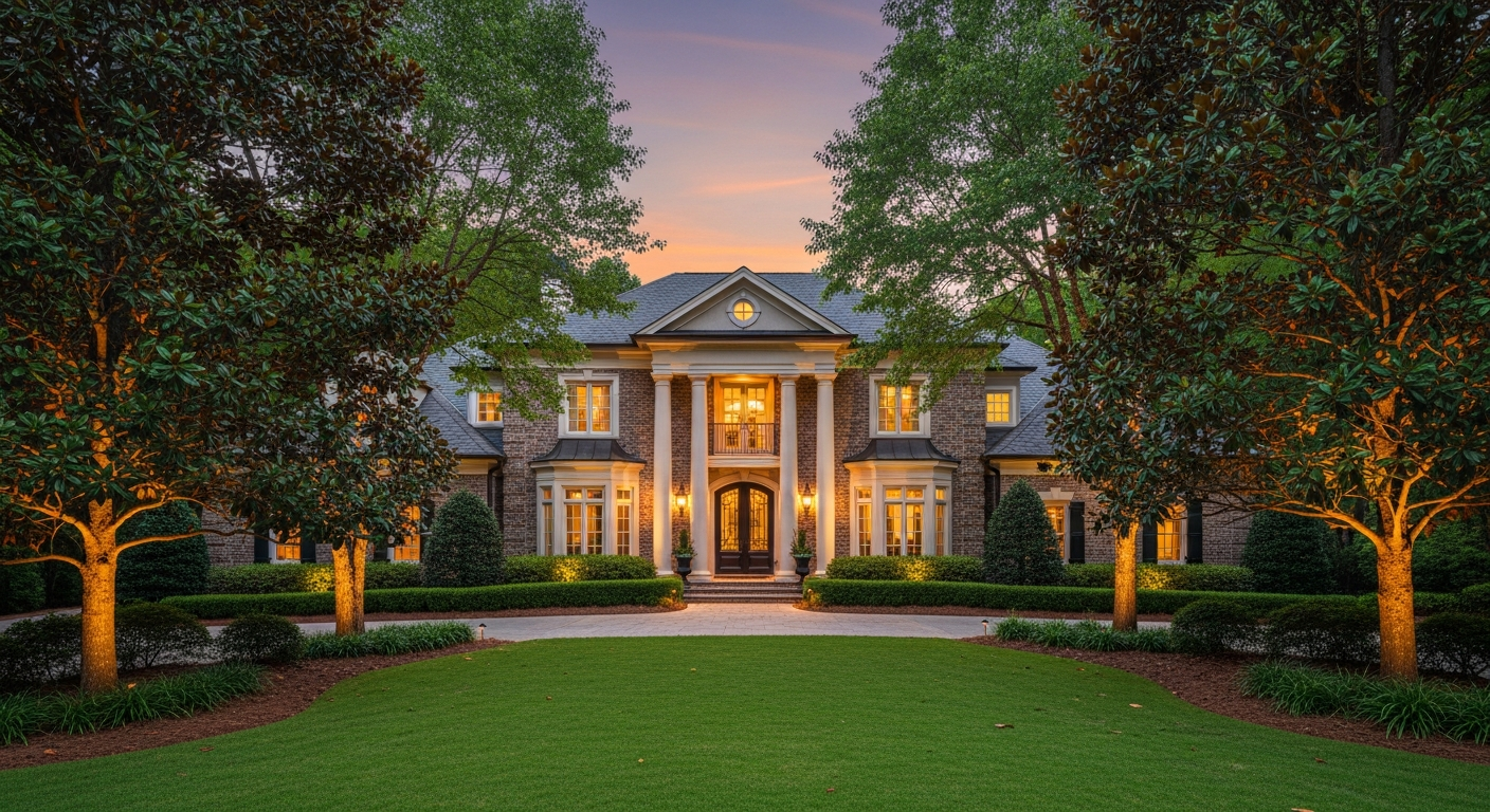 Beautiful home exterior