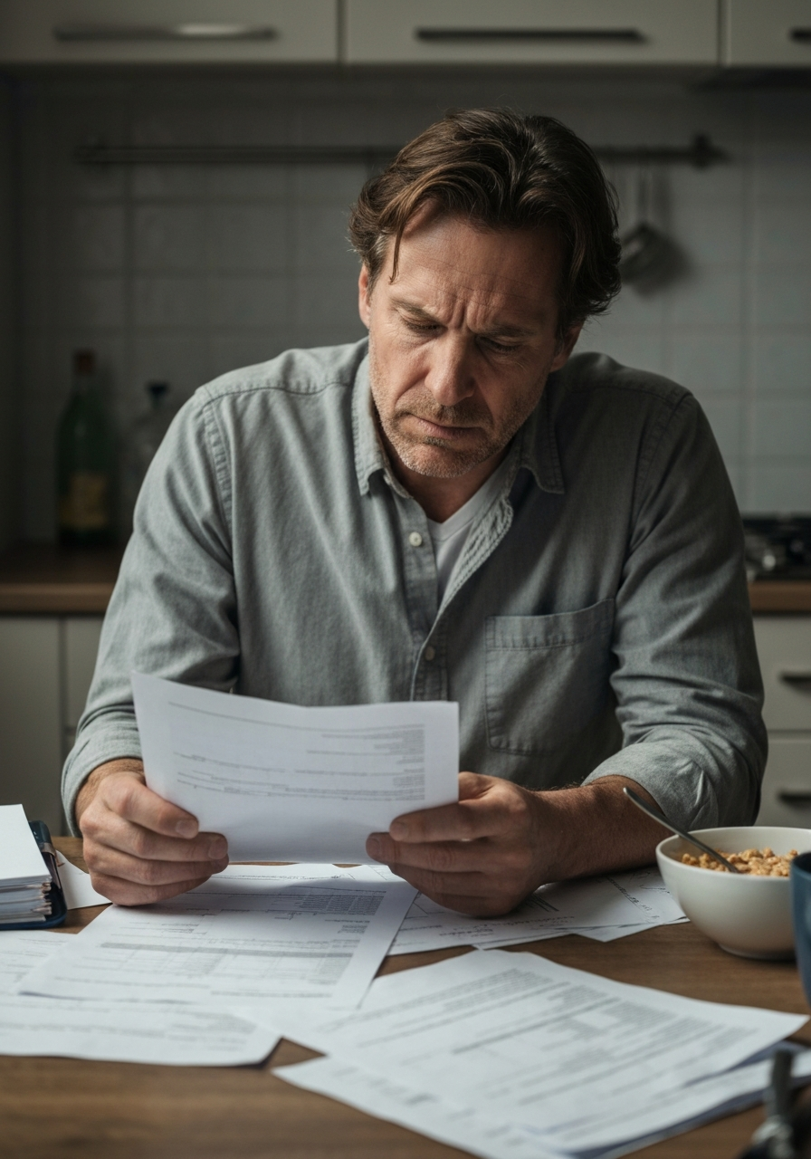 Adult daughter feeling the emotional weight and exhaustion of caregiving