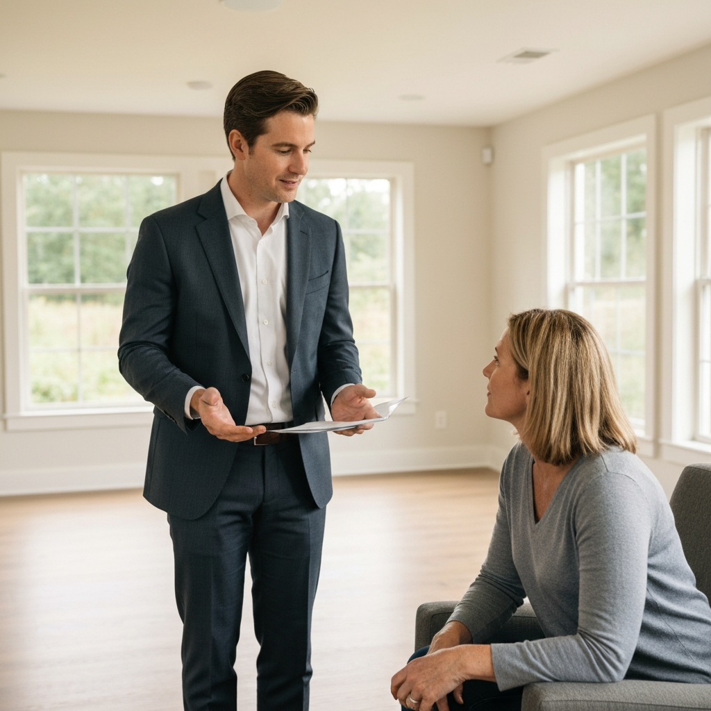 Strategic planning conversation about a vacant home