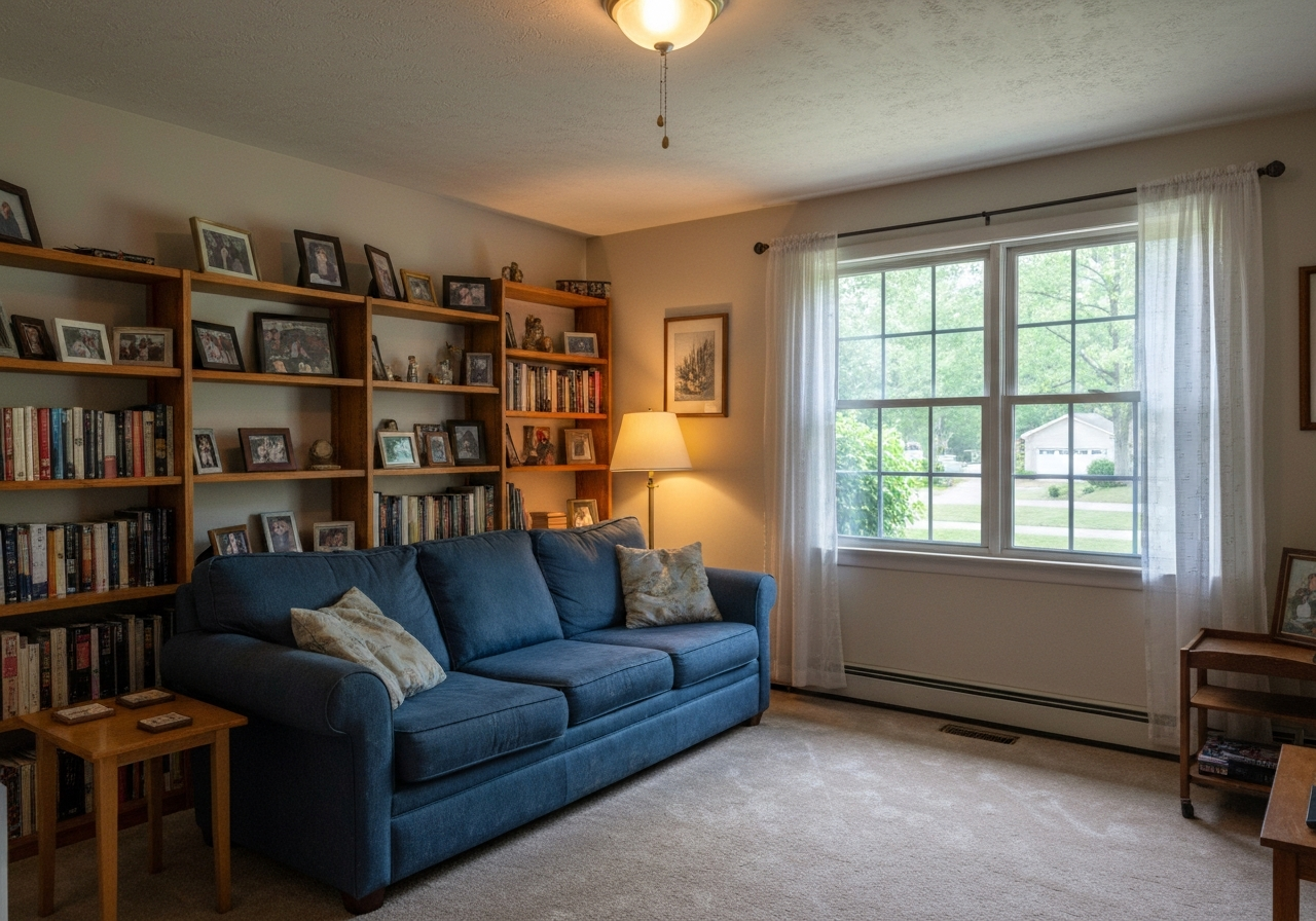 A well-maintained, secure vacant home in Northwest Metro Atlanta