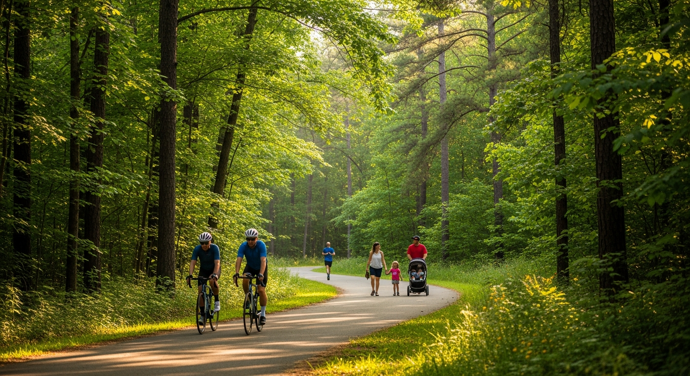 Silver Comet Trail in Paulding County