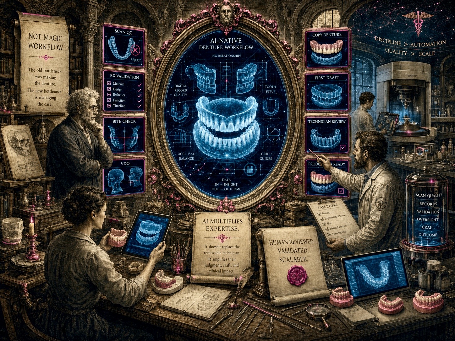 For Lab Owners, the AI Denture Opportunity Starts Before Design