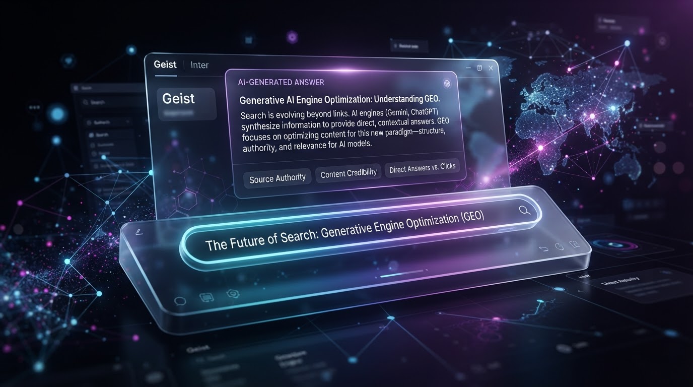 Soheil Eghtesadi recording content about generative engine optimization and the new SEO