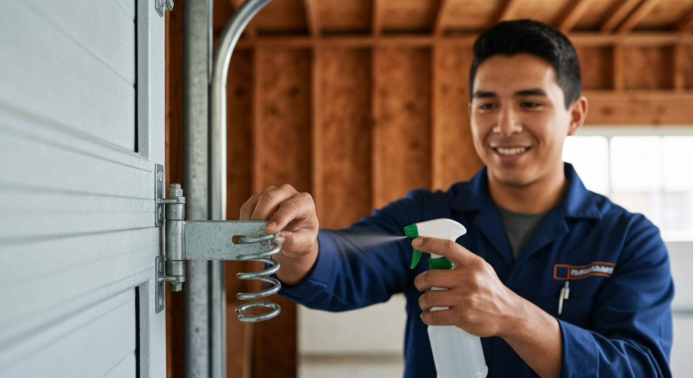 Garage Door Maintenance & Tune-Up illustration