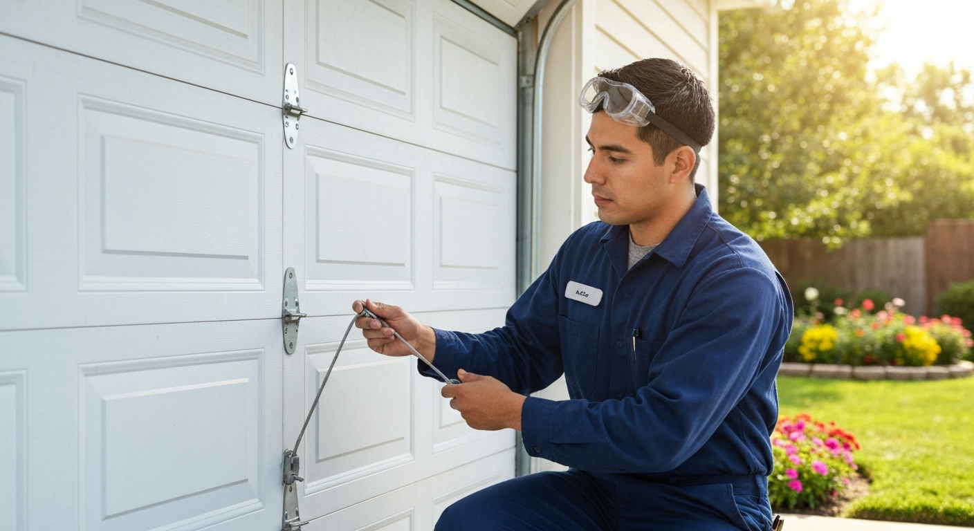 Garage Door Maintenance & Tune-Up