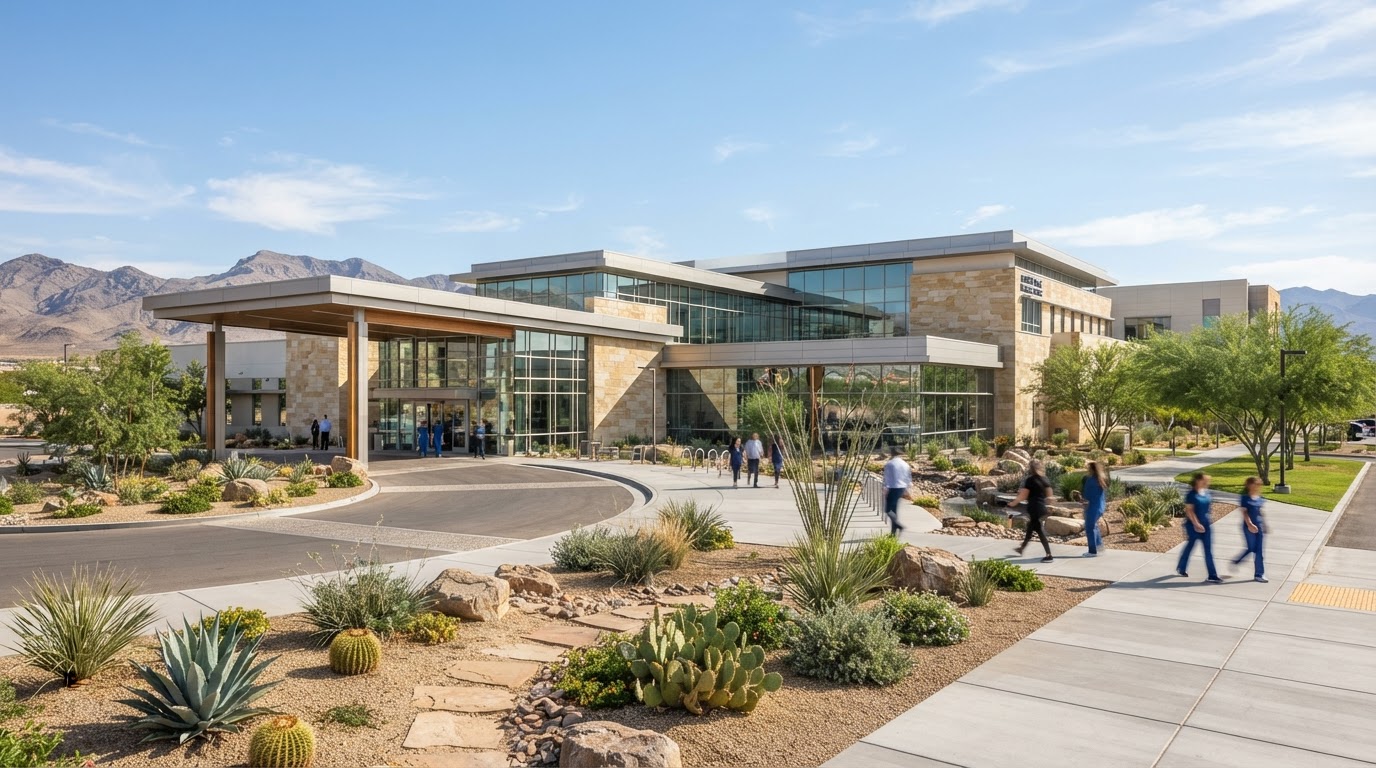 Illustrative healthcare and medical services environment in Henderson Las Vegas