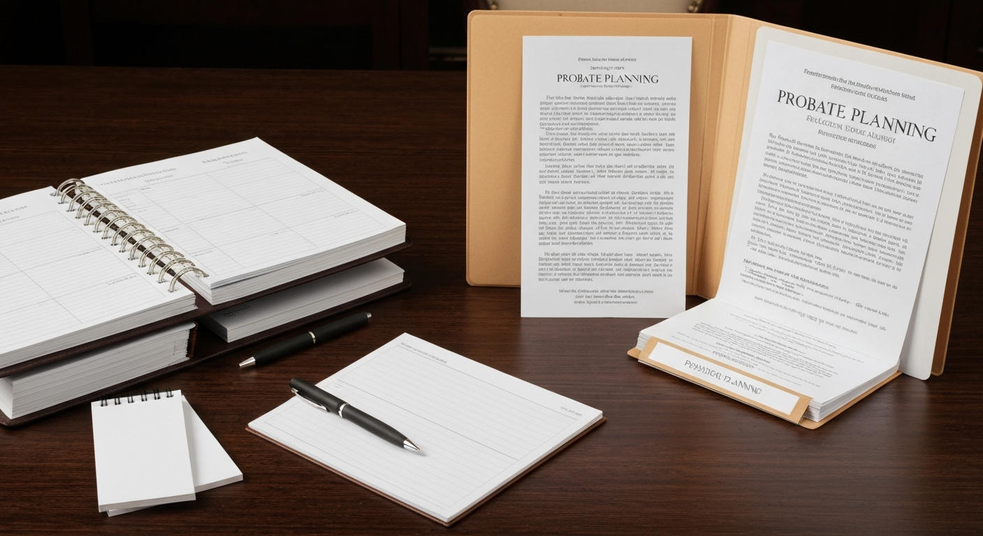 Probate planning documents and resources