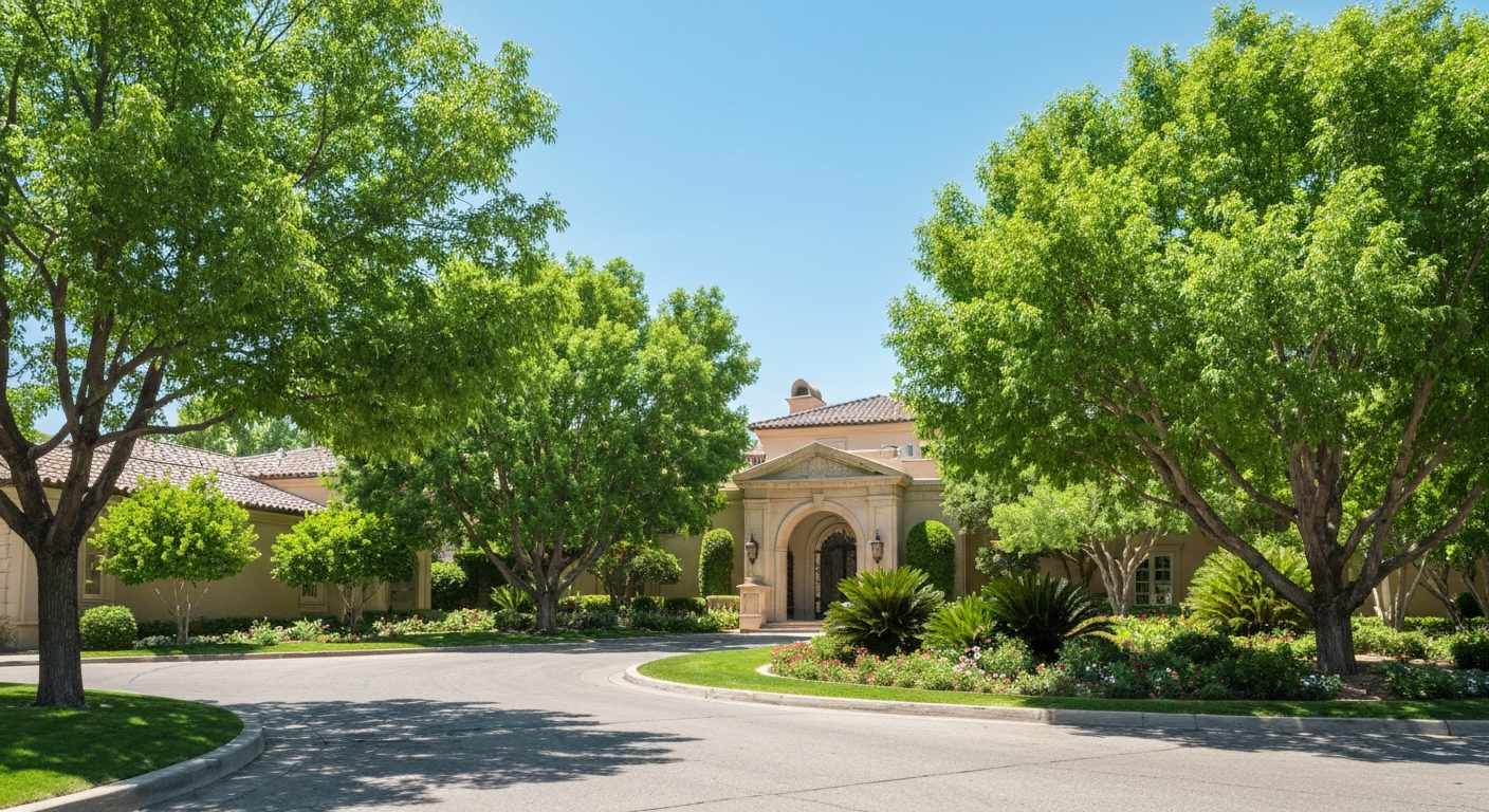 Las Vegas Country Club Custom Homes and Mature Trees