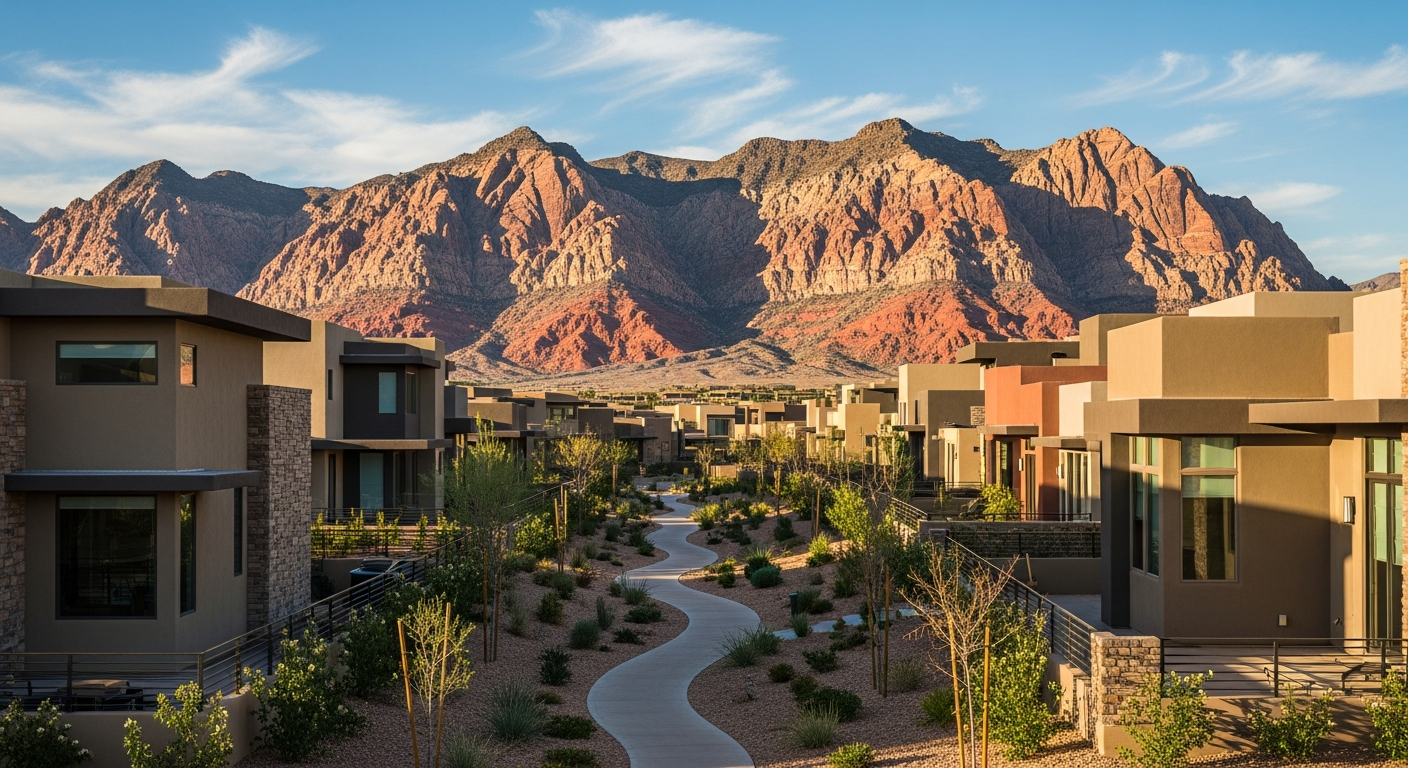 The Paseos Village in Summerlin Las Vegas