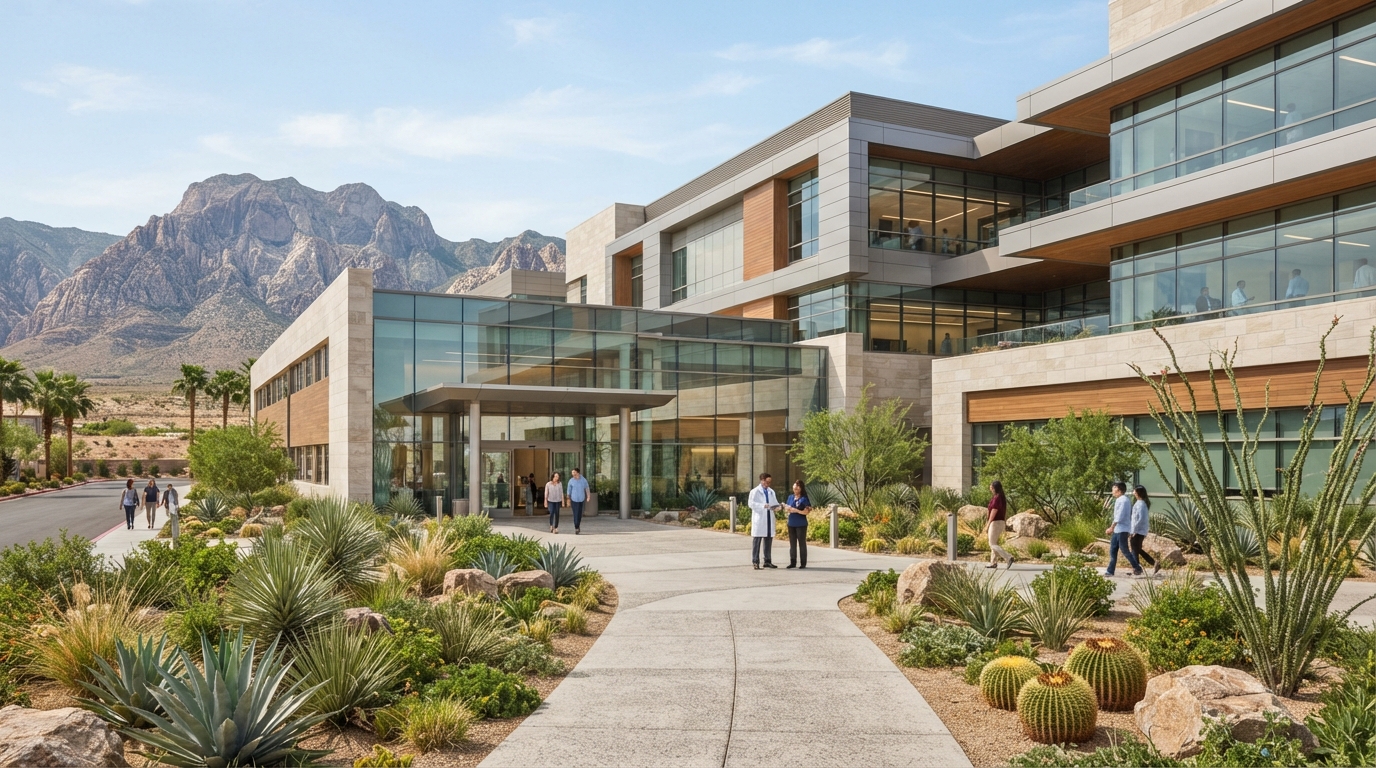 Illustrative healthcare and medical services environment in Summerlin Las Vegas