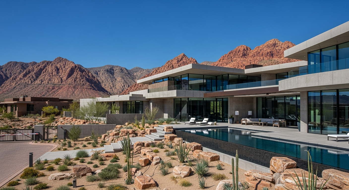 Modern Luxury Home in Reverence Summerlin Las Vegas